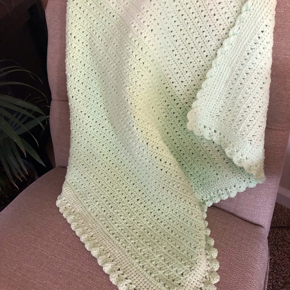 Handmade by ME Crochet Baby Blanket